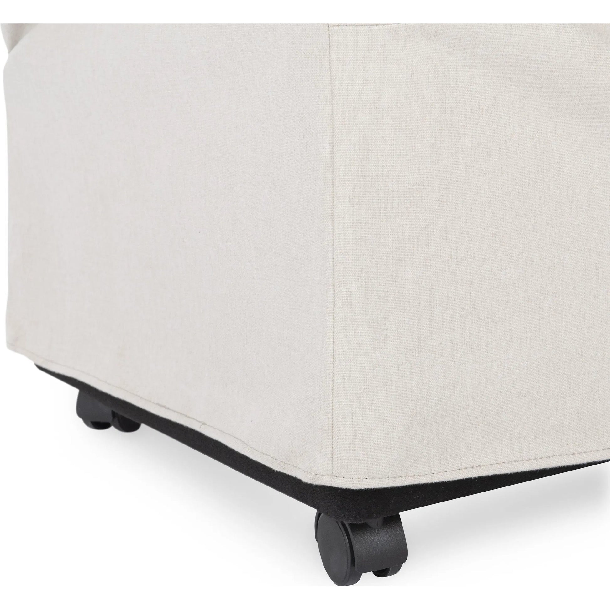 Warwick Upholstered Rolling Dining Chair by Classic Home. Made from 100% polyester in a unique style.