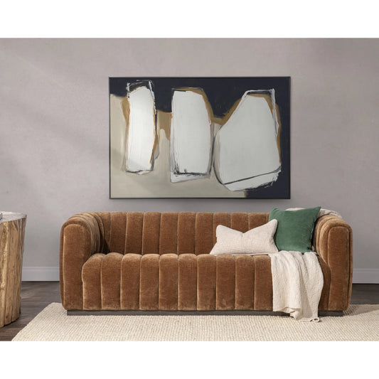 Vanty Upholstered Fabric Sofa by Classic Home. Made from 100% polyester, rubber wood in a eclectic & global style.