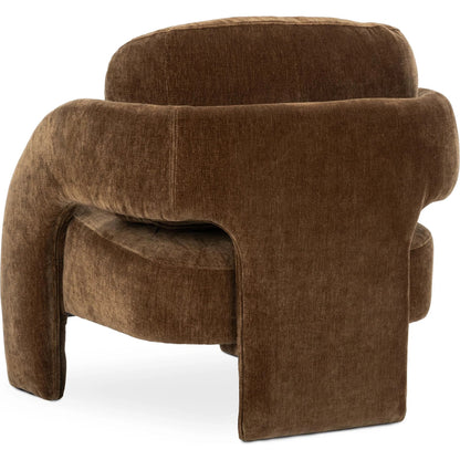 Salino Upholstered Fabric Lounge Accent Chair by Classic Home. Made from 100% polyester, rubber wood in a unique style.
