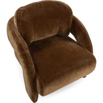 Salino Upholstered Fabric Lounge Accent Chair by Classic Home. Made from 100% polyester, rubber wood in a unique style.