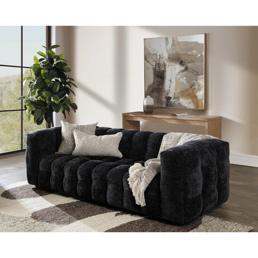 Walter Tufted Fabric Upholstered Sofa by Classic Home. Made from 100% polyester, rubberwood in a unique style.