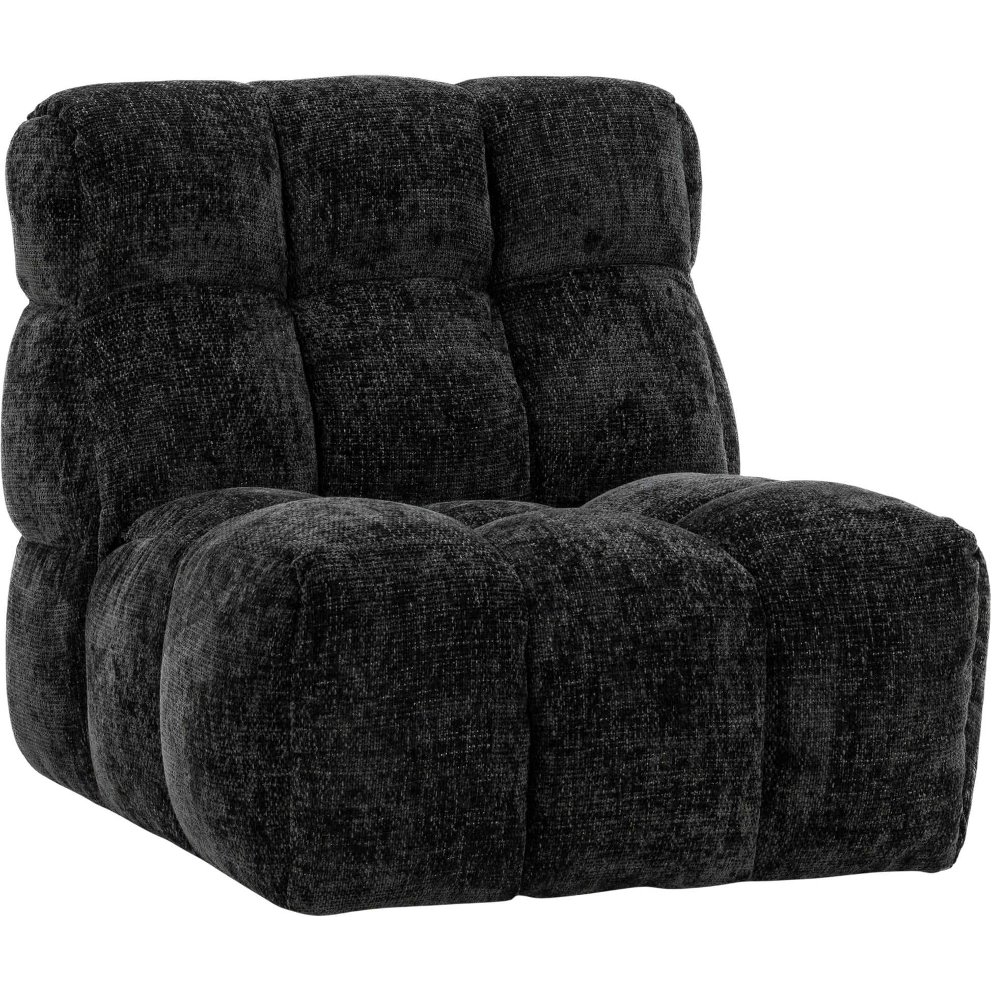 Roba Upholstered Fabric Swivel Lounge Chair by Classic Home in charcoal. Made from 100% polyester in a modern style.