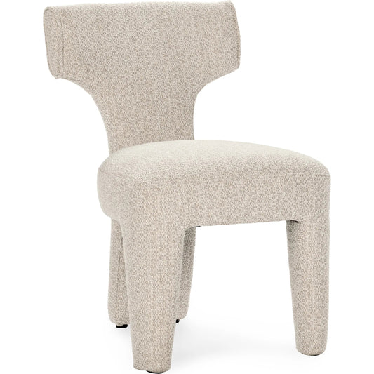 Khai Upholstered Dining Chair by Classic Home. Made from 100% polyester in a transitional style.