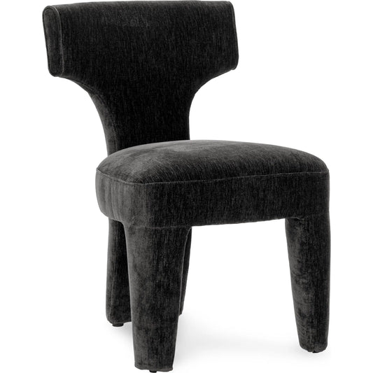 Khai Upholstered Dining Chair by Classic Home. Made from 100% polyester in a transitional style.