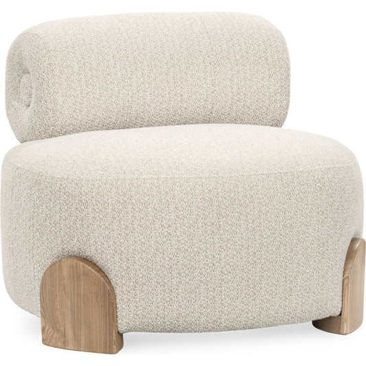 Aerie Lounge Chair by Classic Home in beige. Made from 100% polyester in a unique style.