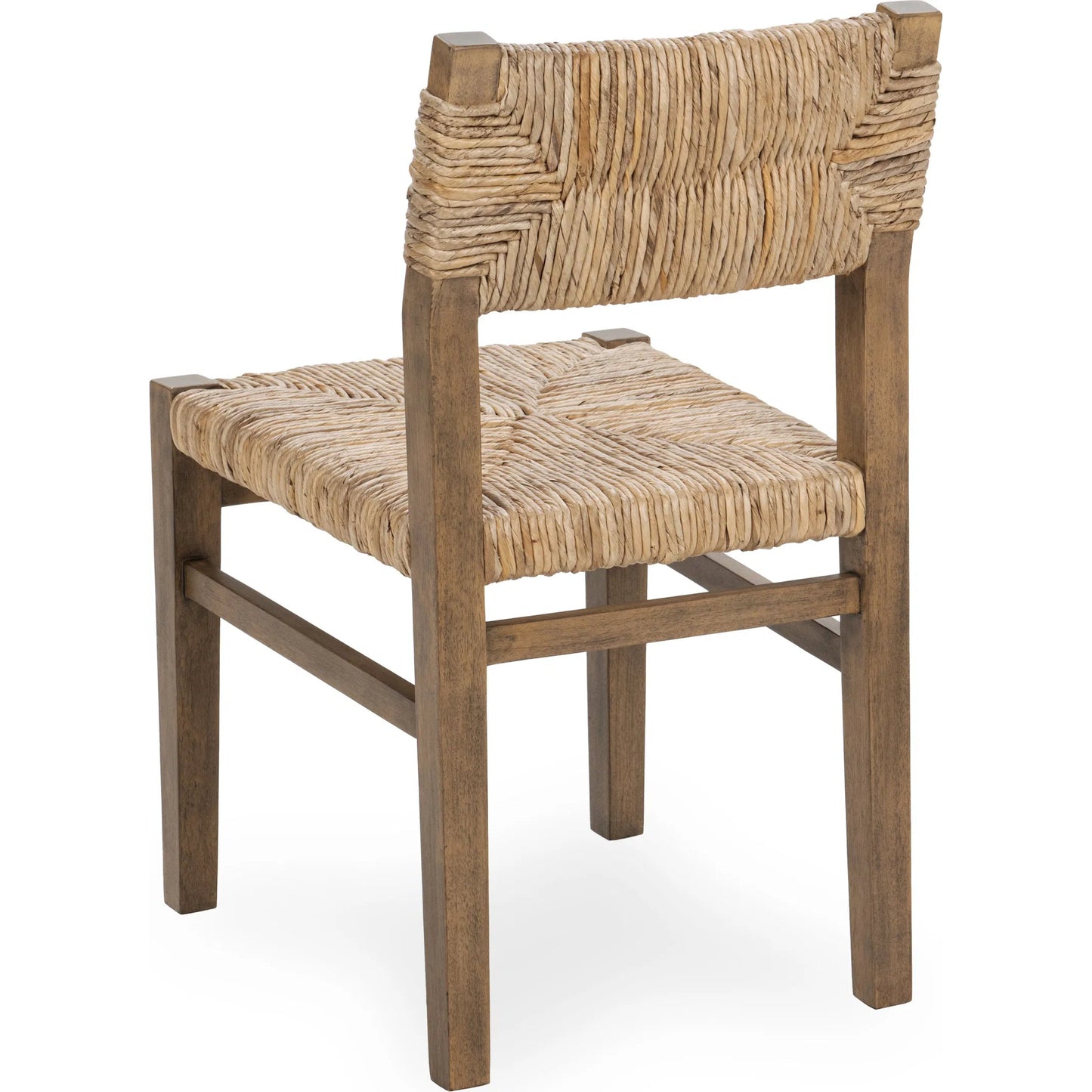 004 SI-2518865 | Additional Silo | Meryn Dining Chair (Set of 2) by Kosas Home in brown wash. Made from banana bark, mahogany wood in a transitional style.