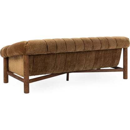 Sansa Sofa by Classic Home. Made from 100% polyester, oak wood in a eclectic & global style.