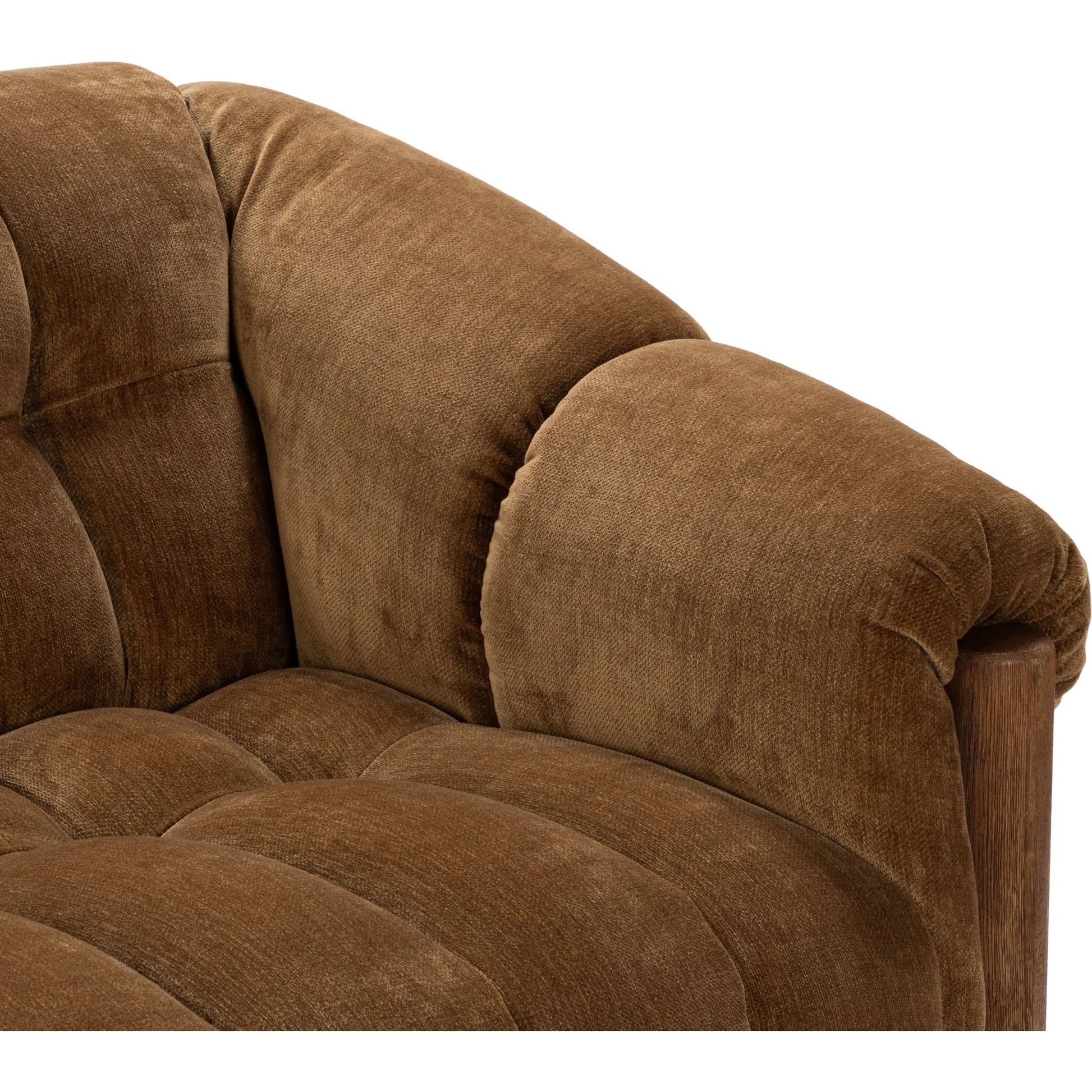 Sansa Sofa by Classic Home. Made from 100% polyester, oak wood in a eclectic & global style.