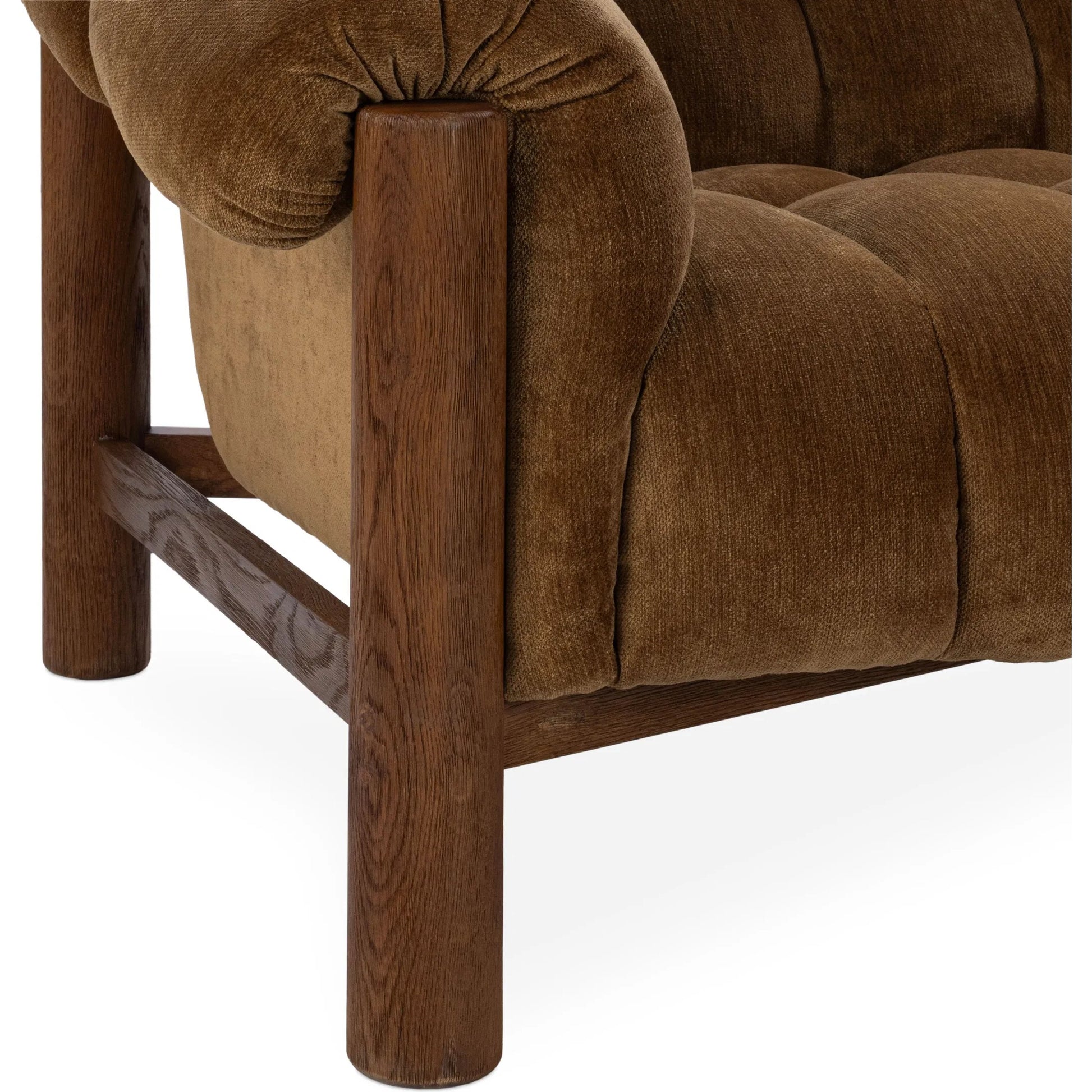 Sansa Sofa by Classic Home. Made from 100% polyester, oak wood in a eclectic & global style.