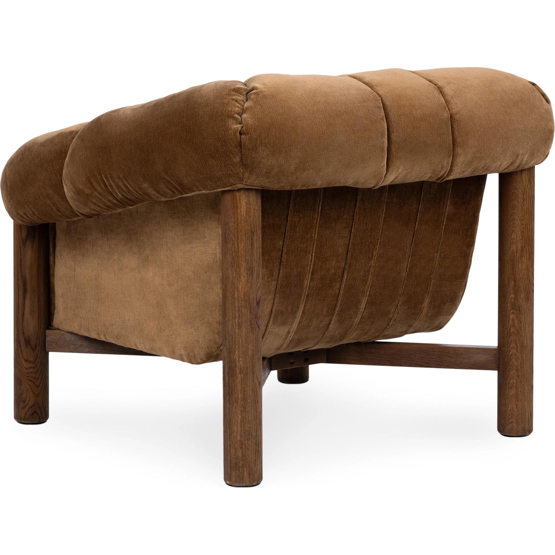 Sansa Accent Chair by Classic Home. Made from 100% polyester, oak wood in a eclectic & global style.