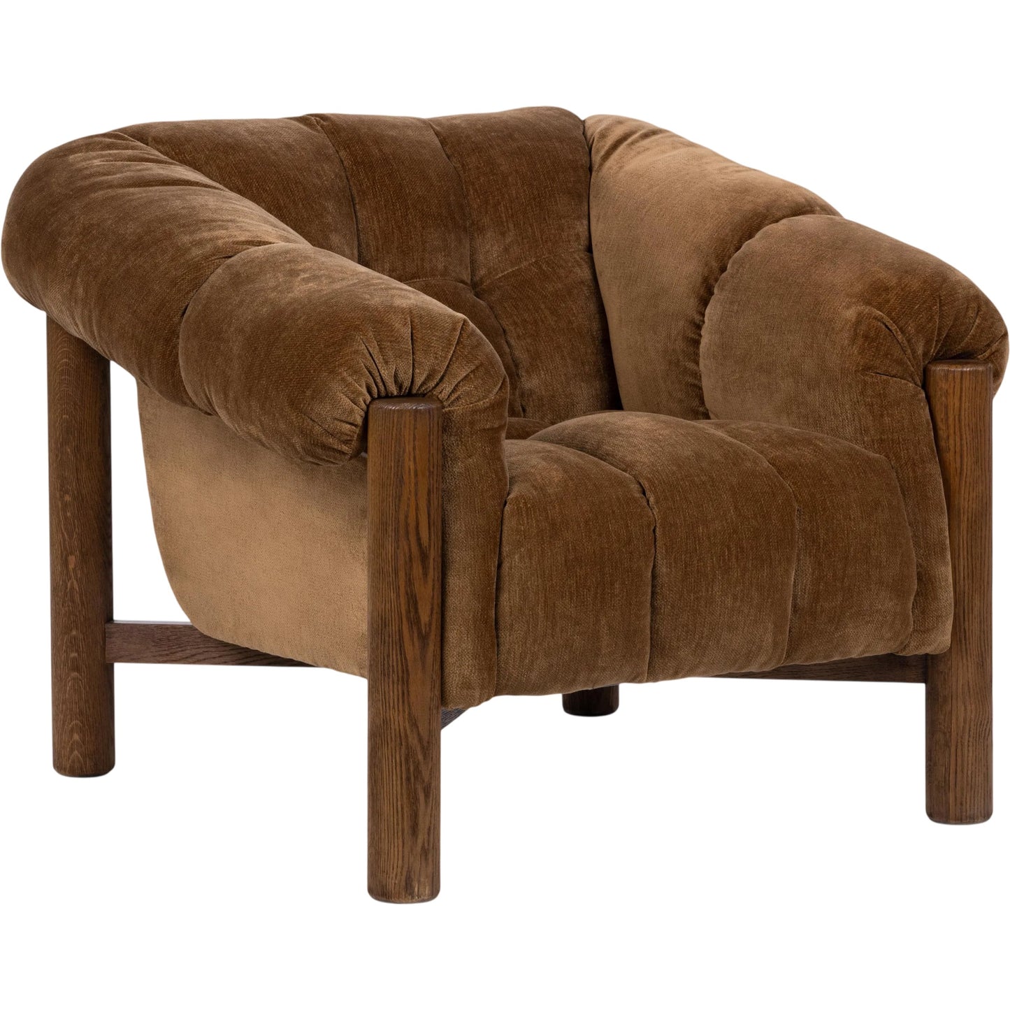 000 SI-2518870 | Additional Silo | Sansa Accent Chair by Classic Home. Made from 100% polyester, oak wood in a eclectic & global style.