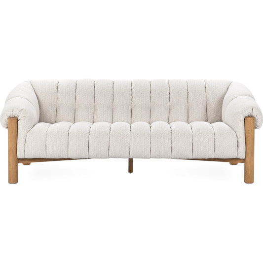 Sansa Sofa by Classic Home. Made from 100% polyester, oak wood in a eclectic & global style.