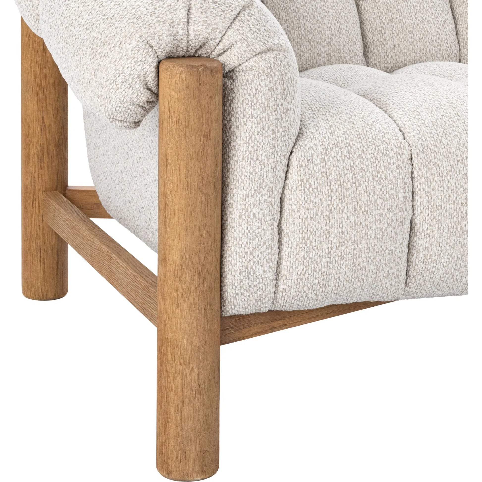 Sansa Sofa by Classic Home. Made from 100% polyester, oak wood in a eclectic & global style.