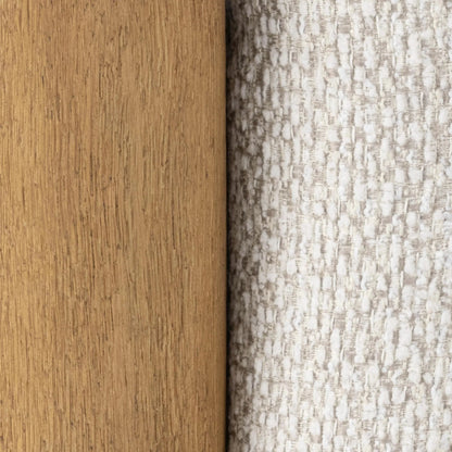 Sansa Sofa by Classic Home. Made from 100% polyester, oak wood in a eclectic & global style.