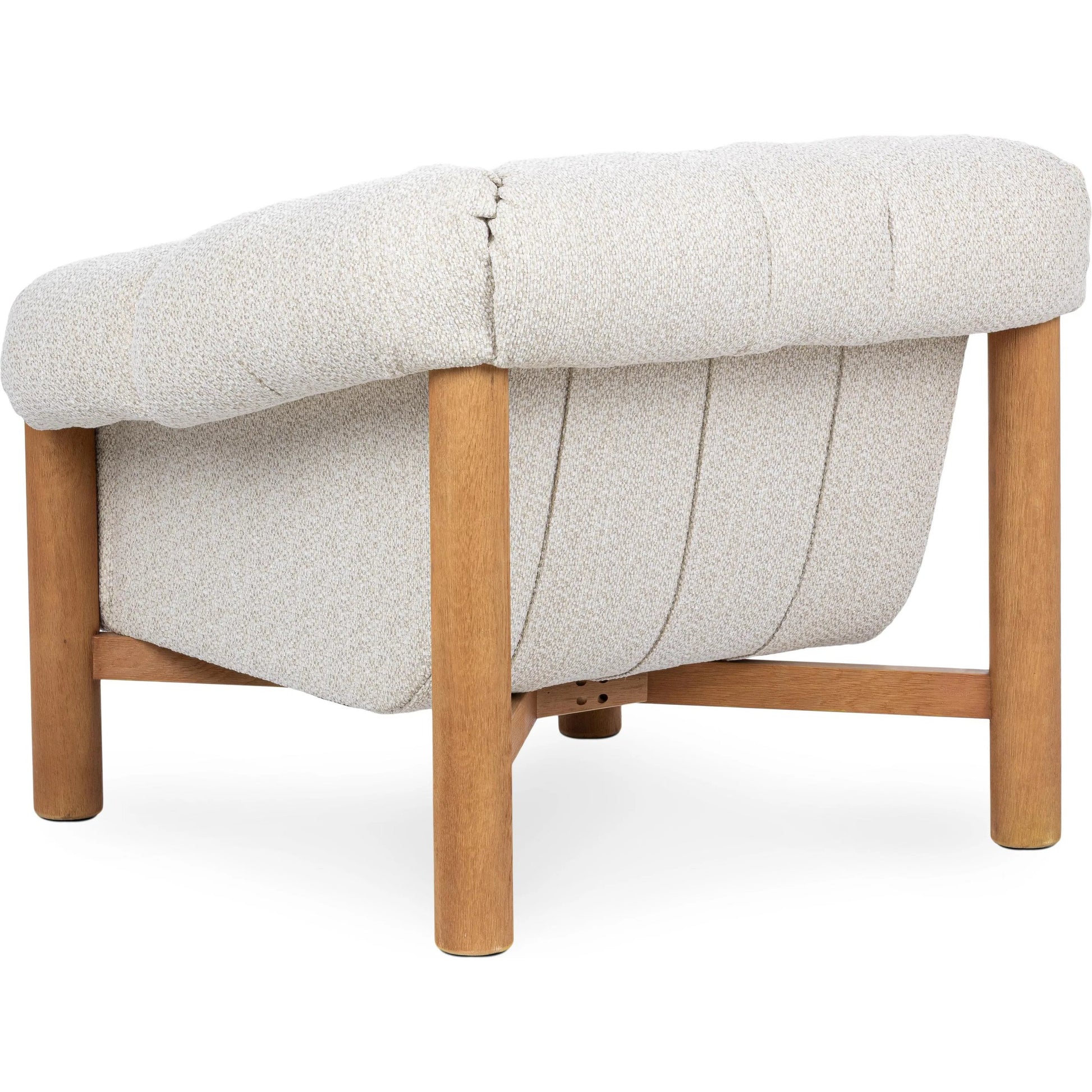 Sansa Accent Chair by Classic Home. Made from 100% polyester, oak wood in a eclectic & global style.