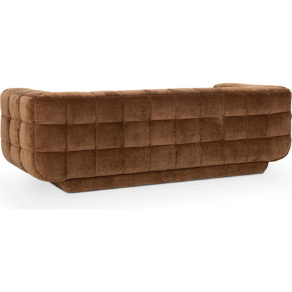 Thea Sofa by Classic Home in bronze. Made from 100% polyester in a eclectic & global style.