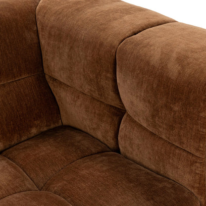 Thea Sofa by Classic Home in bronze. Made from 100% polyester in a eclectic & global style.