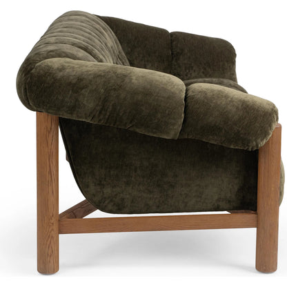 Sansa Sofa by Classic Home. Made from 100% polyester, oak wood in a eclectic & global style.