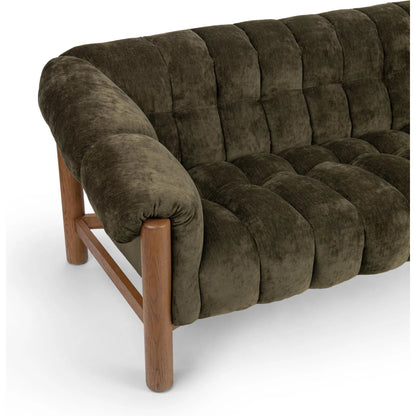 Sansa Sofa by Classic Home. Made from 100% polyester, oak wood in a eclectic & global style.