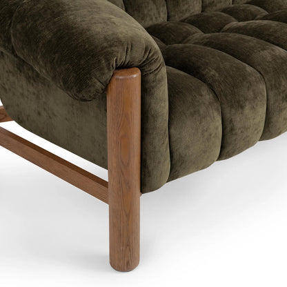 Sansa Sofa by Classic Home. Made from 100% polyester, oak wood in a eclectic & global style.