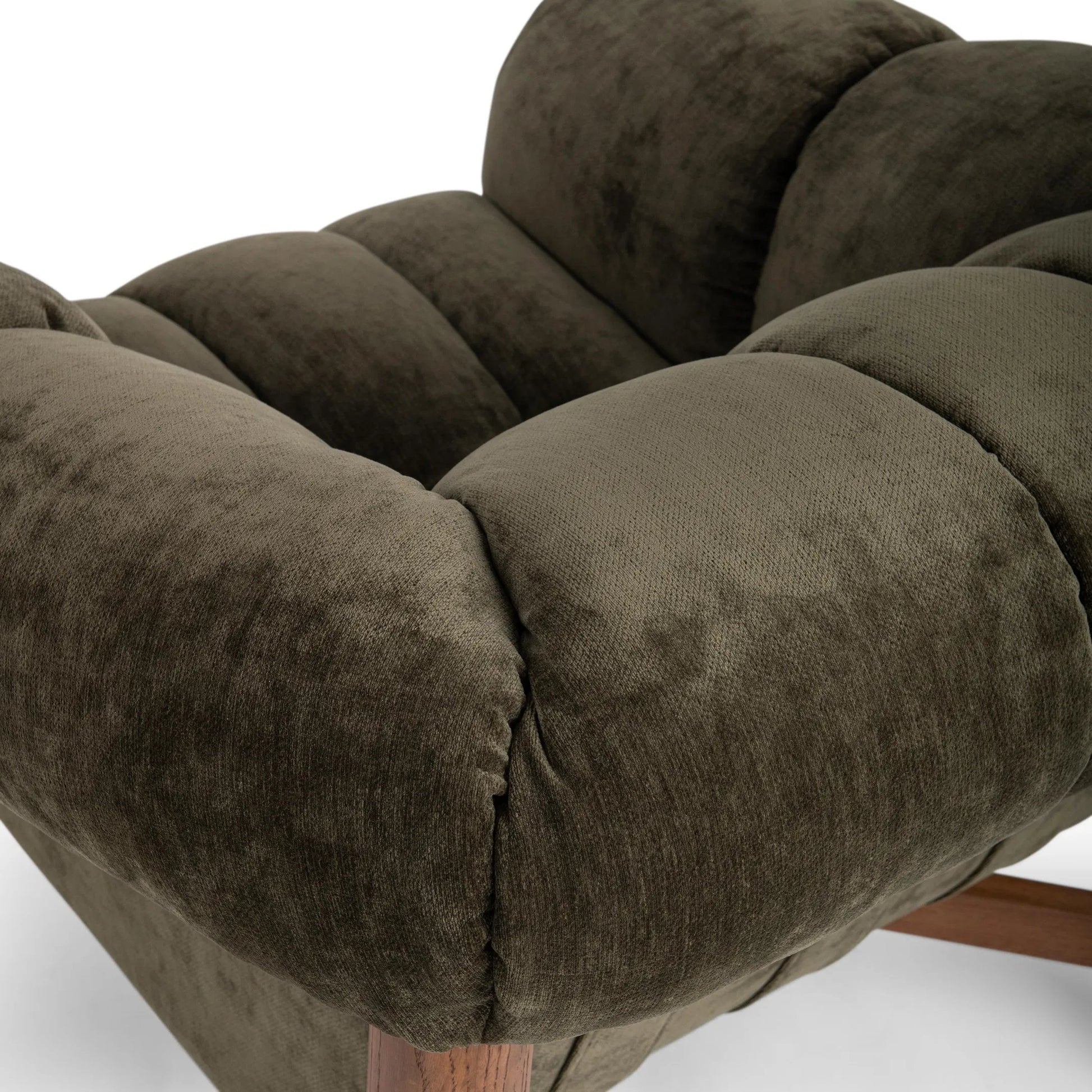 Sansa Accent Chair by Classic Home. Made from 100% polyester, oak wood in a eclectic & global style.