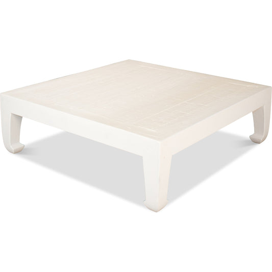 Chinese Classic Coffee Table by Sarreid Ltd. in ebonized finish. Made from unique in a transitional style.