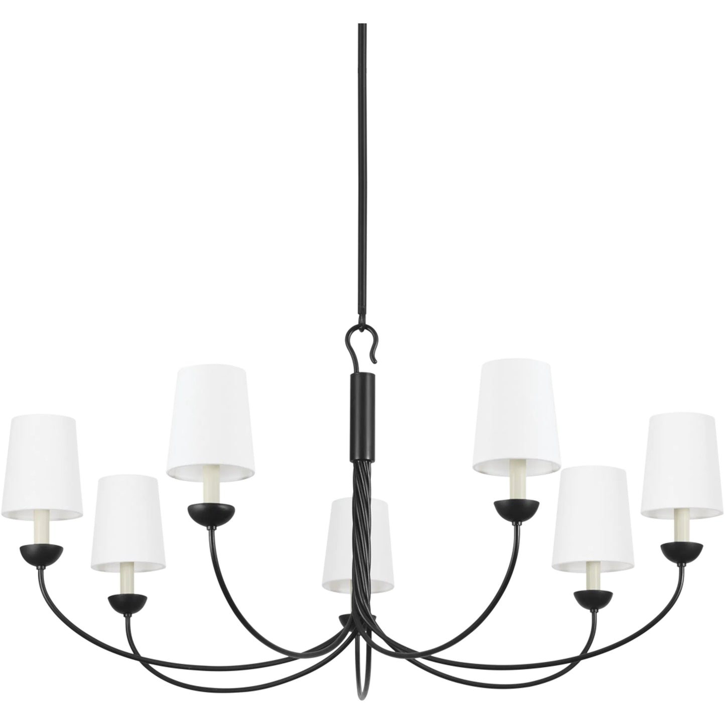 001 SI-2335827 | Primary Silo | Montpelier 7-Light Chandelier by Hudson Valley. Made from iron in a traditional style.