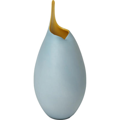 Frosted Vase by Global Views. Made from glass in a modern style.