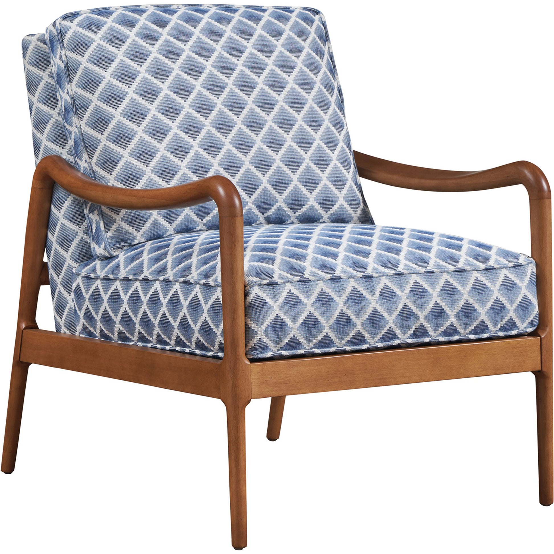 Leblanc Chair by Barclay Butera in blue. Made from unique in a cottage & farmhouse style.