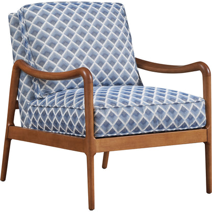 Leblanc Chair by Barclay Butera in blue. Made from unique in a cottage & farmhouse style.