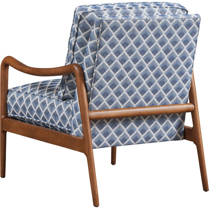 Leblanc Chair by Barclay Butera in blue. Made from unique in a cottage & farmhouse style.