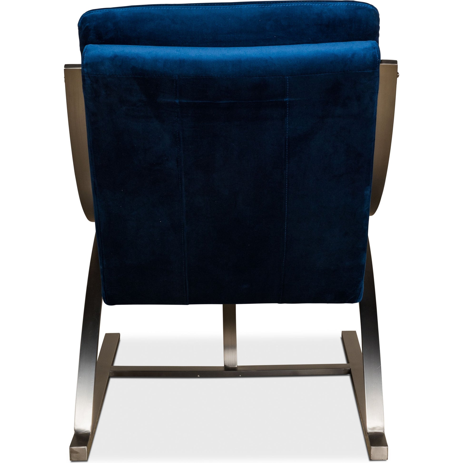 Mc Queen Chair by Sarreid Ltd. in brown and vintage cigar leather. Made from leather in a modern style.