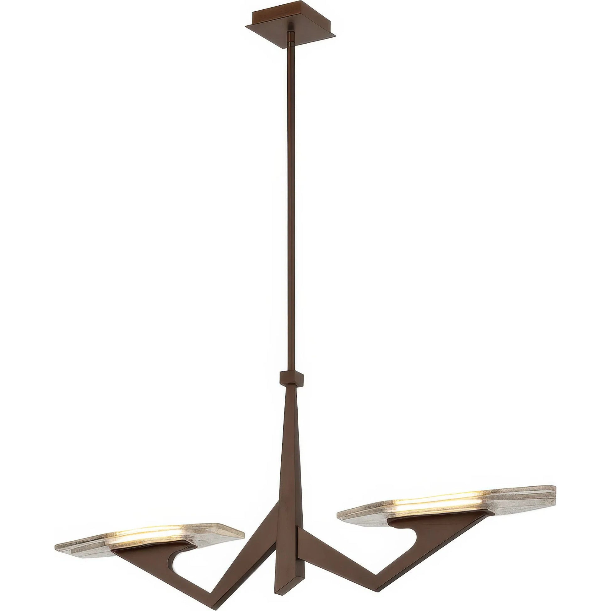 Down the Wrong Path 2 Light Medium Linear by Varaluz in bronze, brown. Made from steel in a unique style.