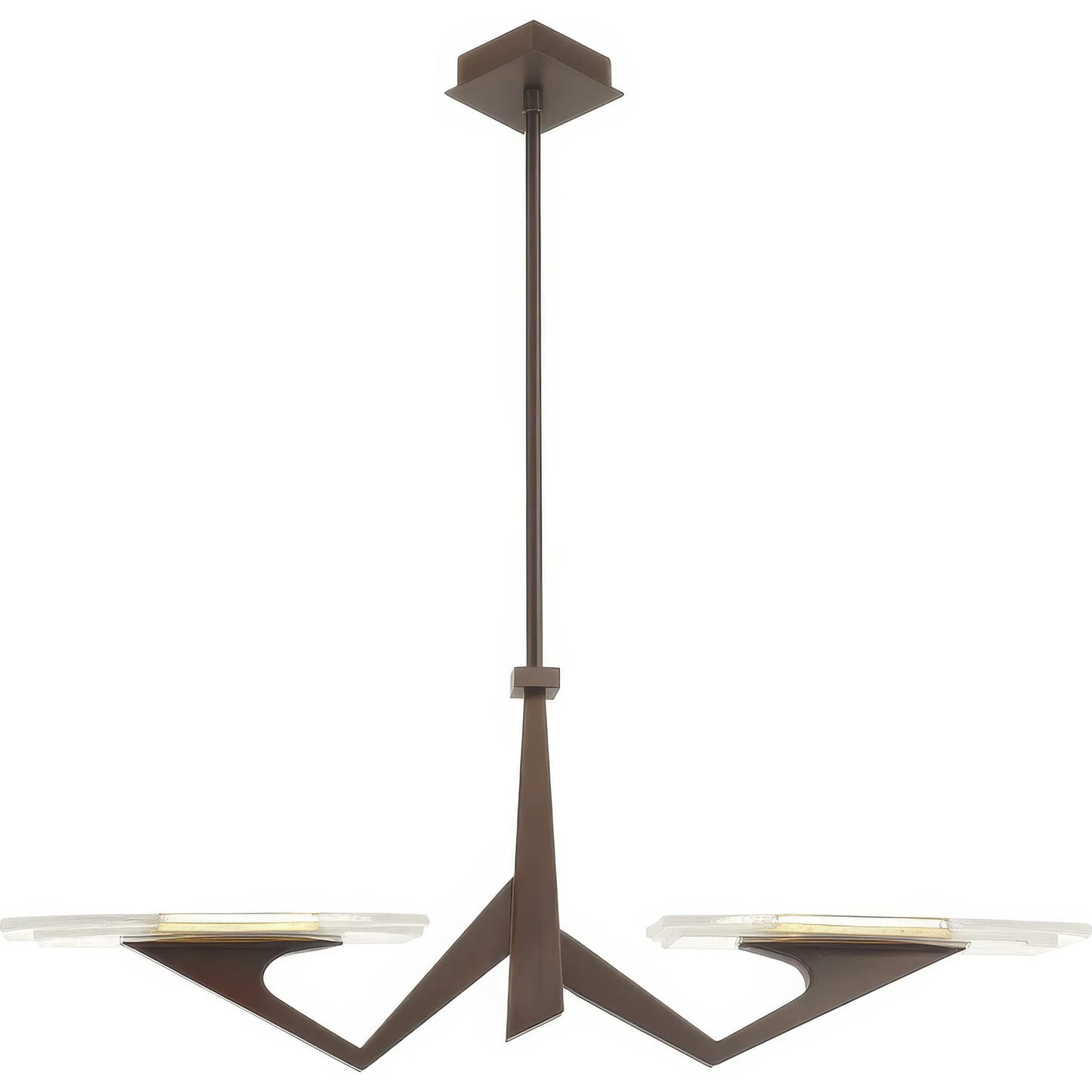 000 SI-2536969 | Primary Silo | Down the Wrong Path 2 Light Large Linear by Varaluz in bronze, brown. Made from steel in a unique style.