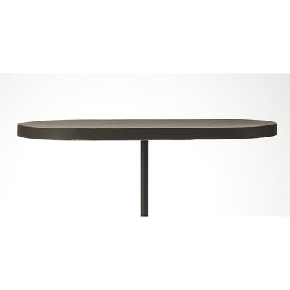 Cleo End Table by Butler Specialty Company in black and black gold. Made from iron, mdf in a modern style.