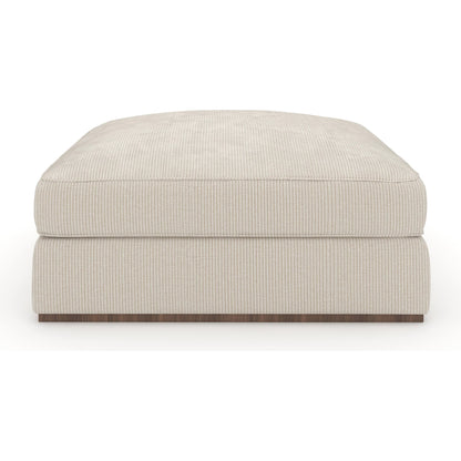 Bello Ottoman by Caracole in retro walnut. Made from unique in a eclectic & global style.