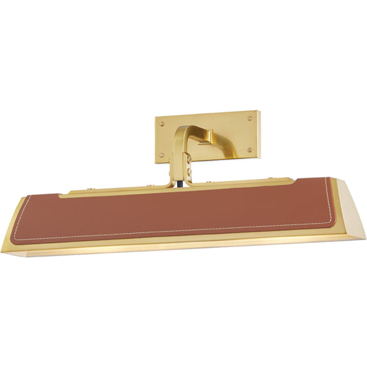 Holtsville Wall Sconce by Hudson Valley. Made from brass in a modern style.