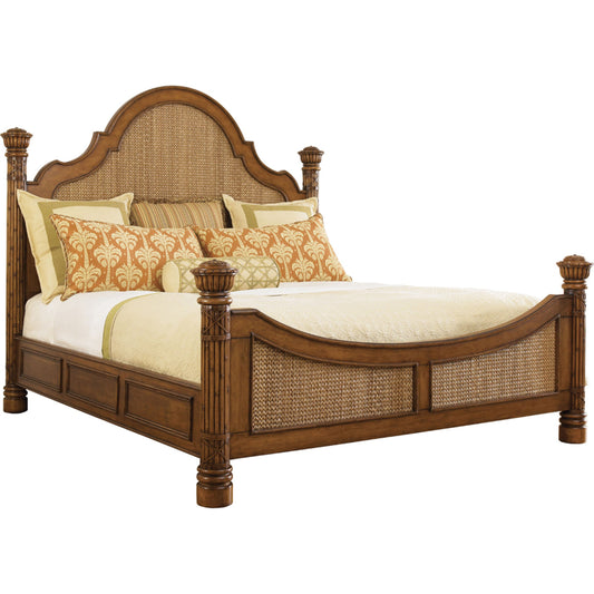 Round Hill Bed by Tommy Bahama Home. Made from unique in a traditional style.