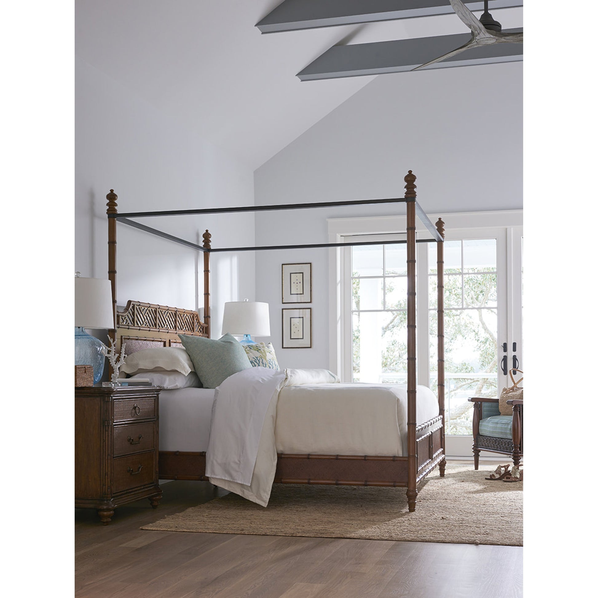 West Indies Bed by Tommy Bahama Home in plantation. Made from unique in a coastal style.