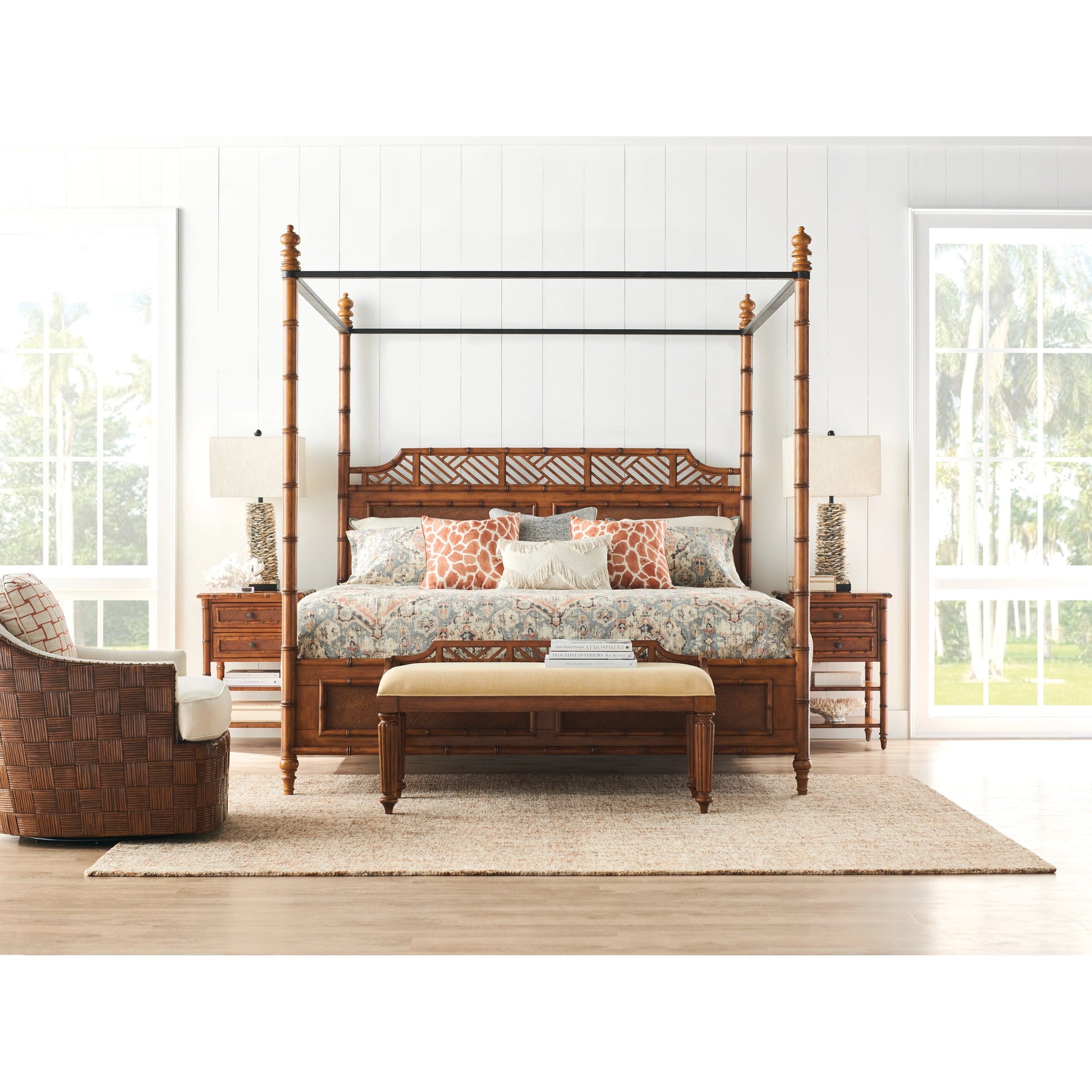 Ginger Island Bedside Chest by Tommy Bahama Home. Made from unique in a coastal style.