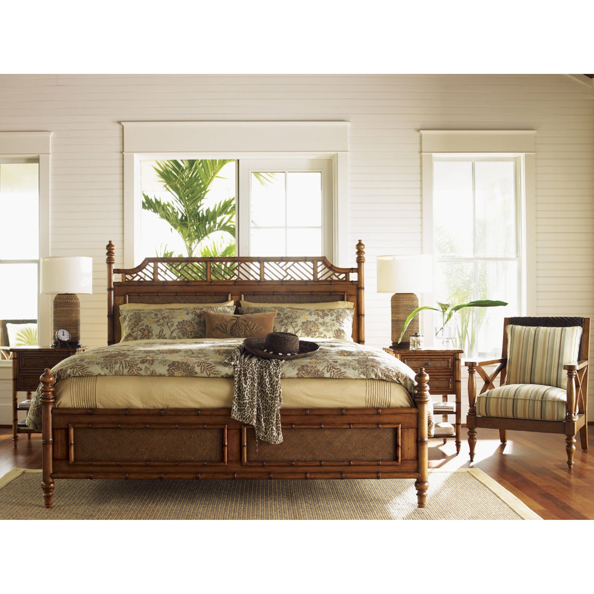 West Indies Bed by Tommy Bahama Home in plantation. Made from unique in a coastal style.