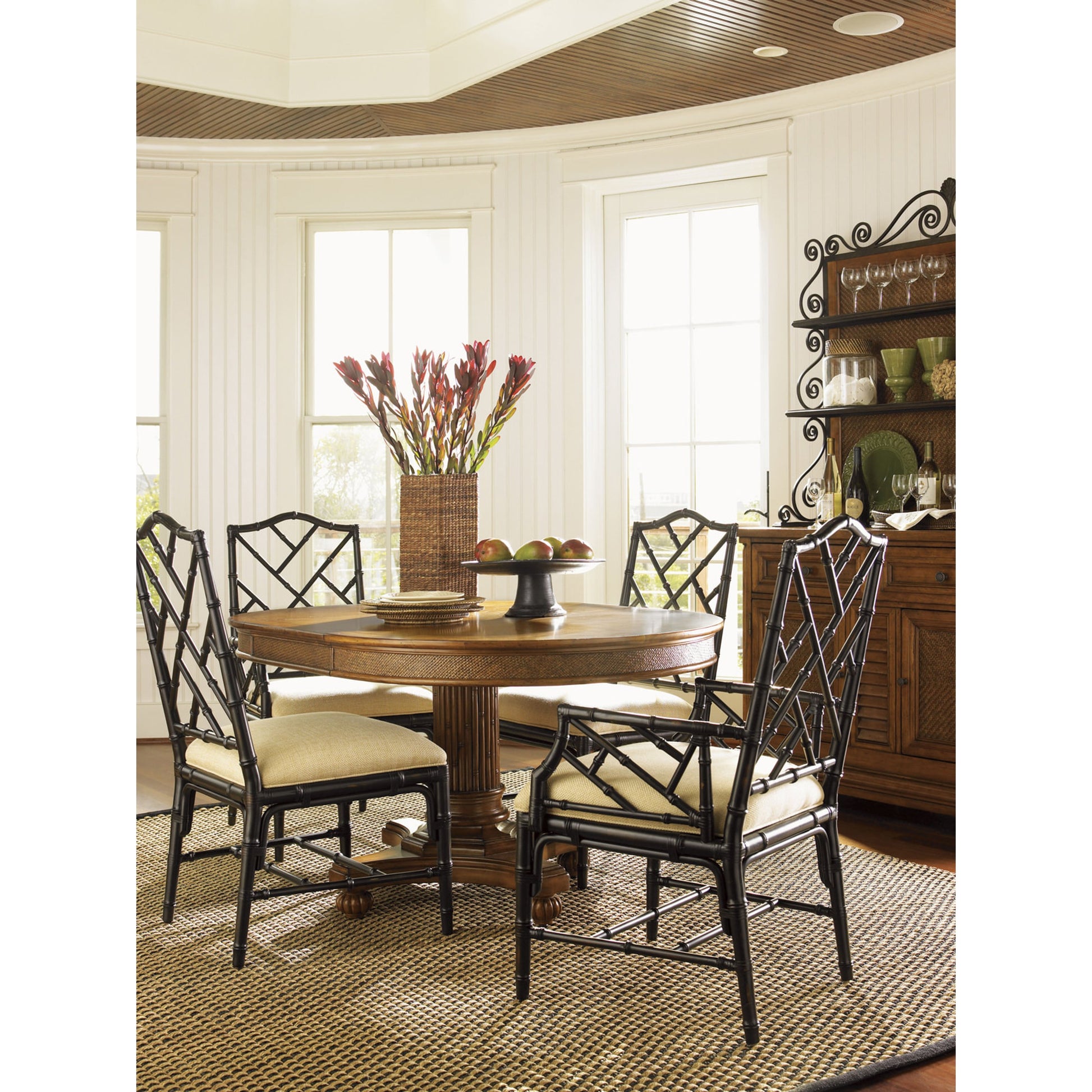 Ceylon Arm Chair by Tommy Bahama Home. Made from unique in a coastal style.