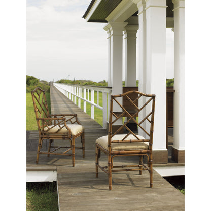 Ceylon Arm Chair by Tommy Bahama Home. Made from unique in a coastal style.