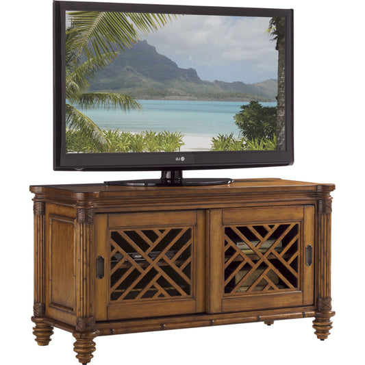 Grand Bank Media Console by Tommy Bahama Home. Made from unique in a coastal style.