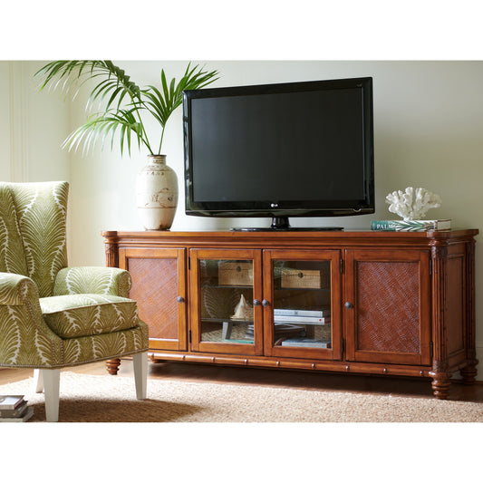 Blake Island Entertainment Console by Tommy Bahama Home. Made from unique in a traditional style.