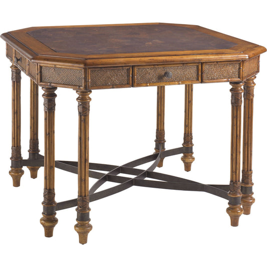 Samba Game Table by Tommy Bahama Home. Made from unique in a traditional style.