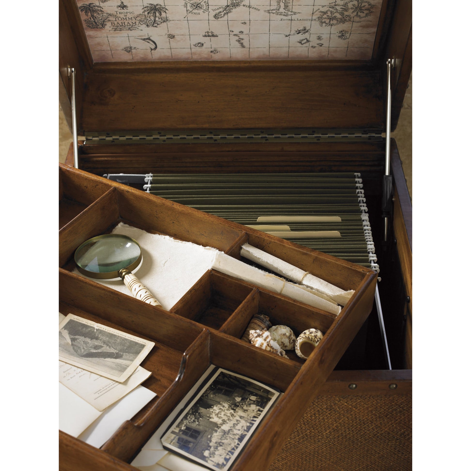East Cove Trunk by Tommy Bahama Home. Made from unique in a traditional style.