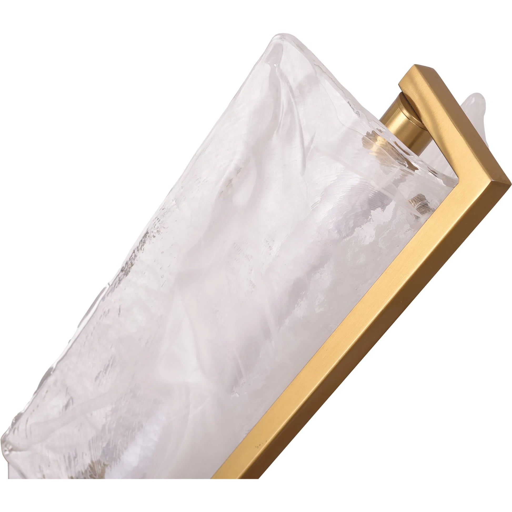 Mingle Chandelier by Varaluz in satin brass. Made from unique in a modern style.