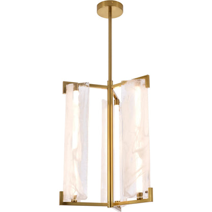 Mingle Pendant by Varaluz in satin brass. Made from unique in a modern style.