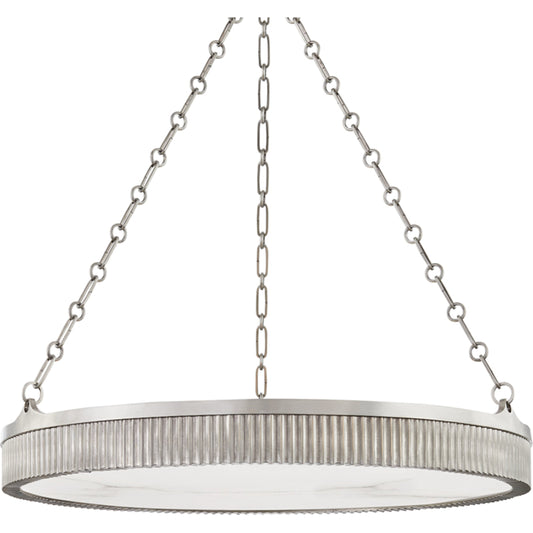 Lynden 8 Light Chandelier by Hudson Valley. Made from steel in a modern style.
